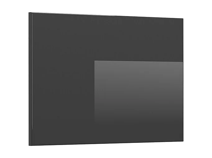 Façade de cuisine anthracite haute brillance 59.6x1.6x39 r-line