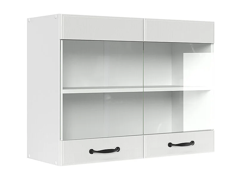 Façade de cuisine blanc campagne 79.2x1.6x59 r-line