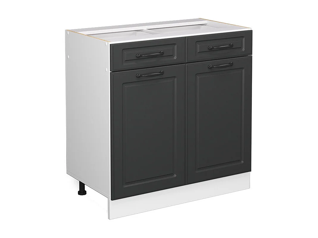 Façade de cuisine anthracite campagne 79.2x1.6x70.8 r-line