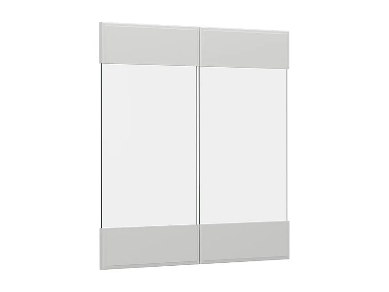 Façade de cuisine blanc campagne 59.2x1.6x59 r-line