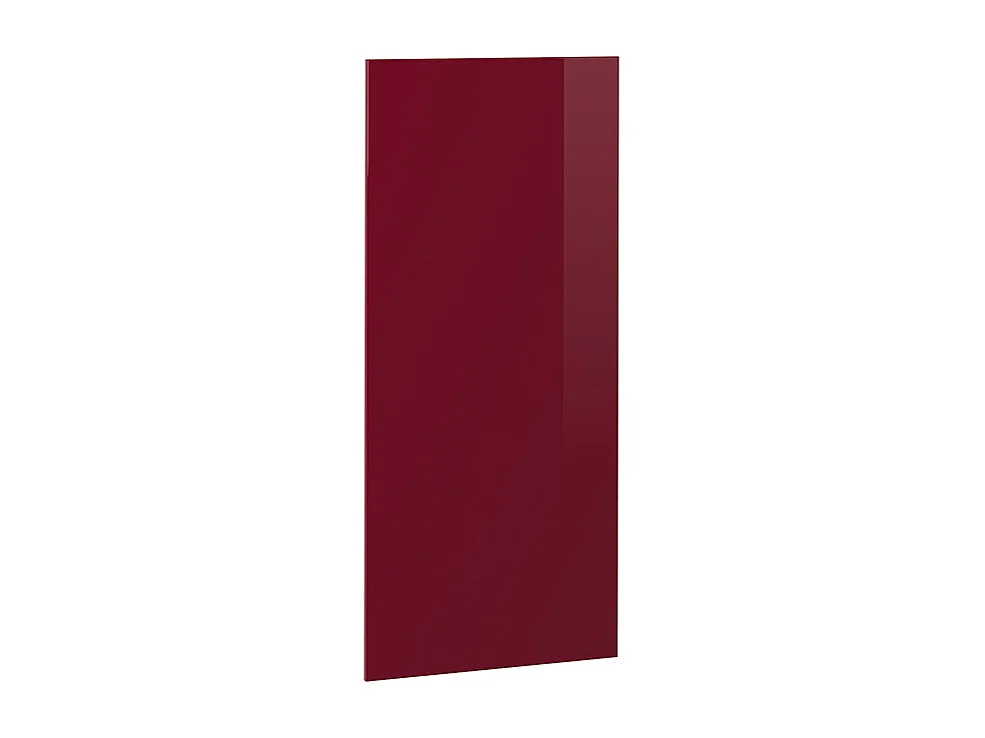 Façade de cuisine rouge brillant 59.6x1.6x132.7 r-line