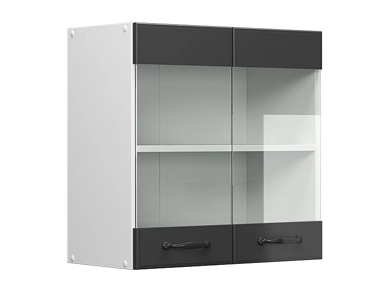 Façade de cuisine anthracite campagne 59.2x1.6x59 r-line