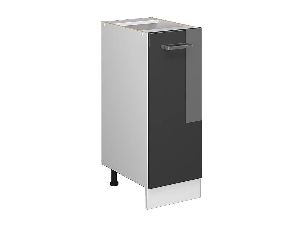 Façade de cuisine anthracite haute brillance 29.6x1.6x71.3 r-line