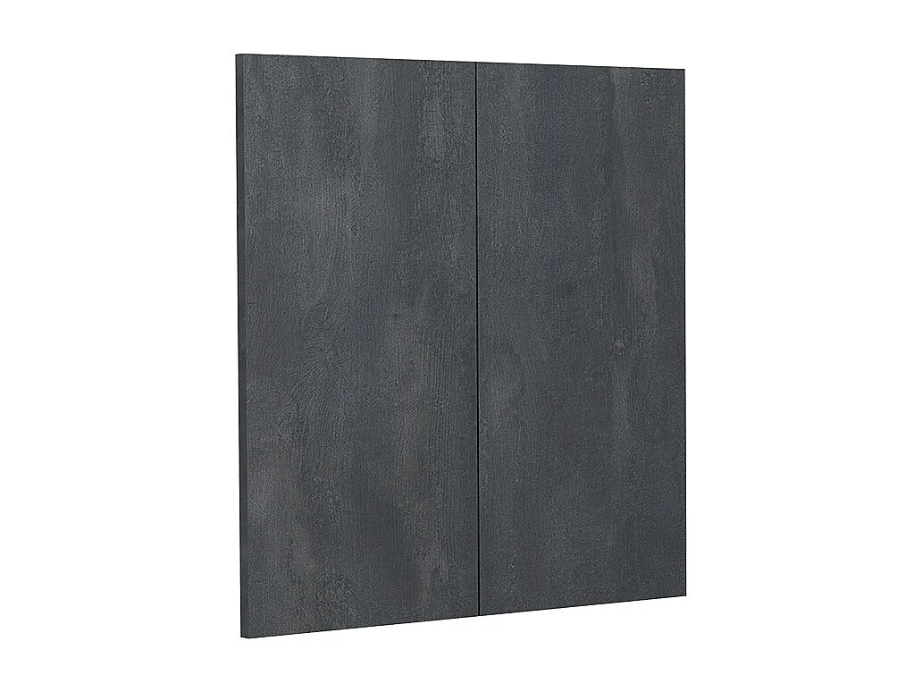 Façade de cuisine béton noir 59.2x1.6x59 r-line