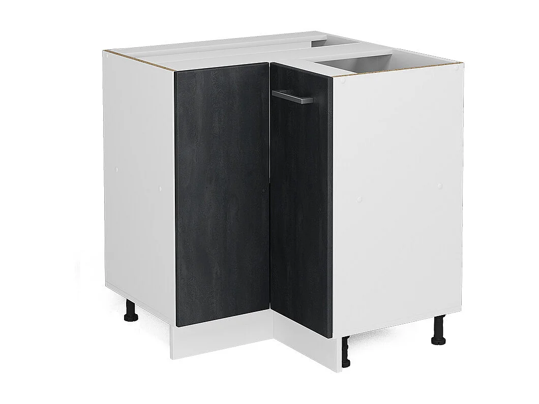 Façade de cuisine béton noir 59.2x1.6x71.3 r-line