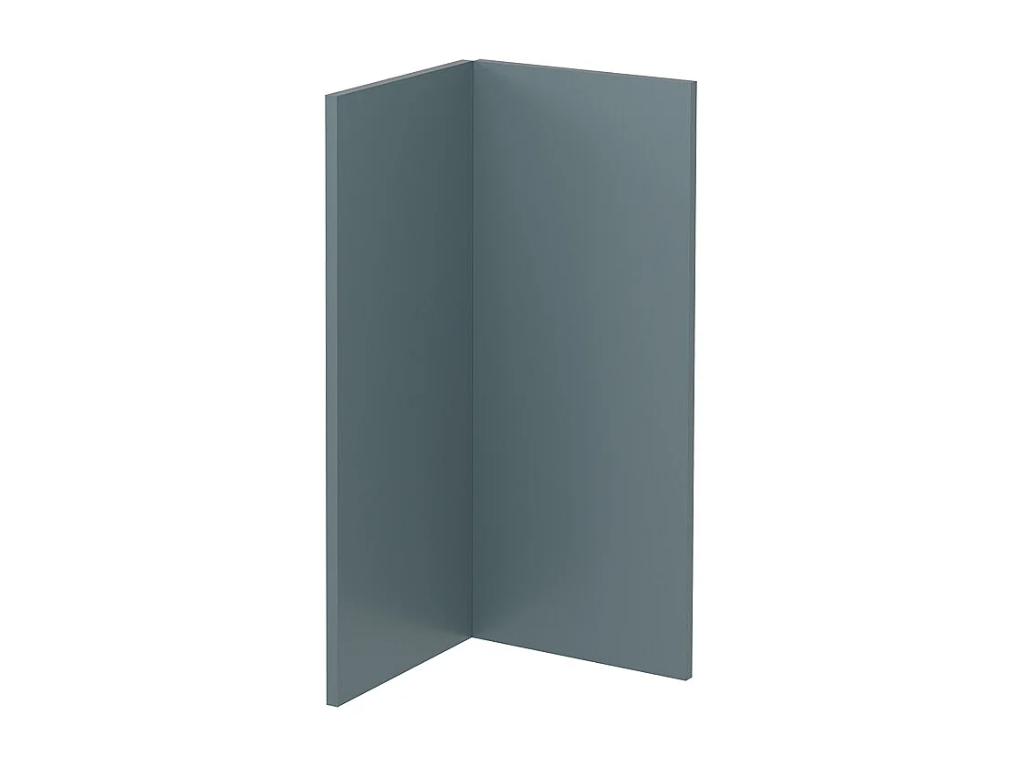 Façade de cuisine bleu-gris 59.2x1.6x71.3 r-line