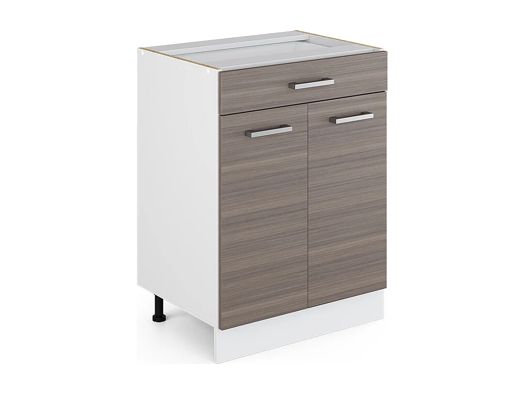 Façade de cuisine gris noble 59.2x1.6x70.8 r-line