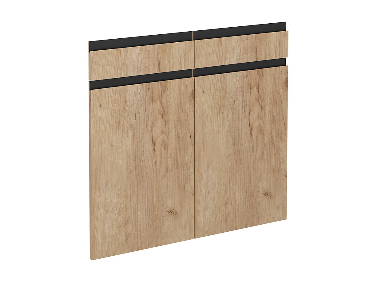 Façade de cuisine chêne de force doré 79.2x1.6x70.8 r-line