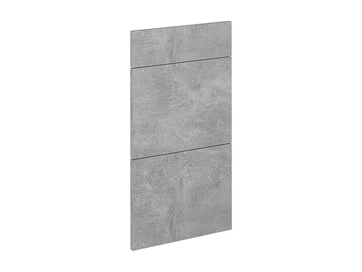 Façade de cuisine béton 39.6x1.6x71.3 r-line