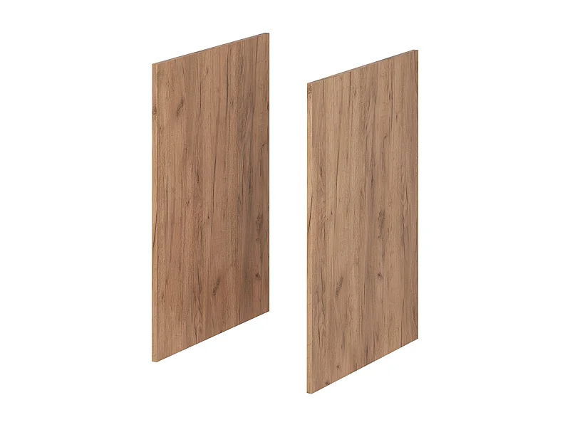 Panneaux latéraux pour le meuble bas chêne de force doré 57x1.6x81.2 r-line