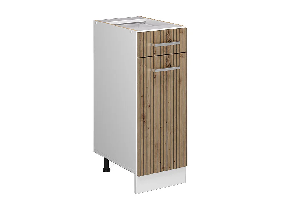 Façade de cuisine chêne artisan 29.6x1.6x71.6 r-line