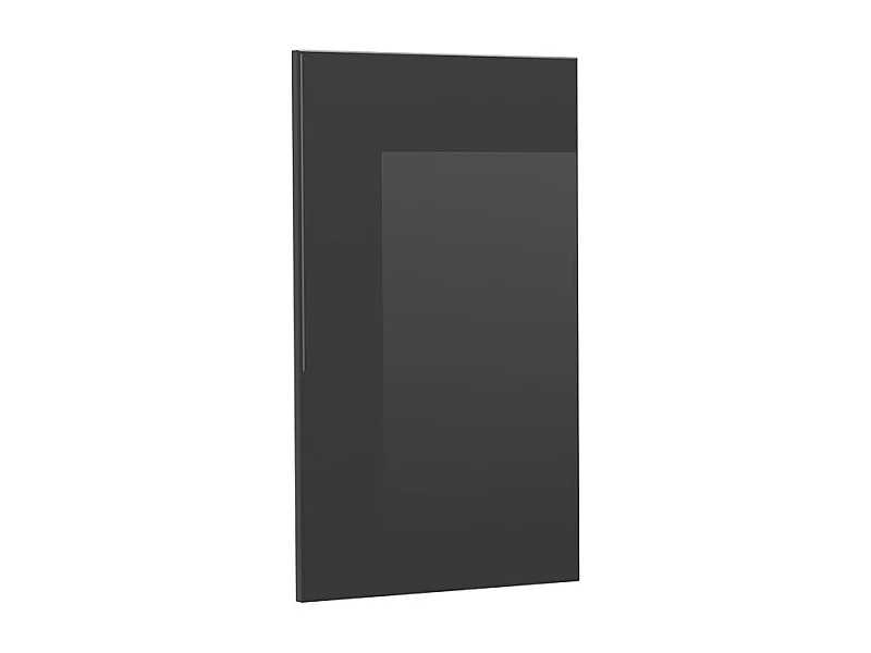 Façade de cuisine anthracite haute brillance 39.6x1.8x59 r-line