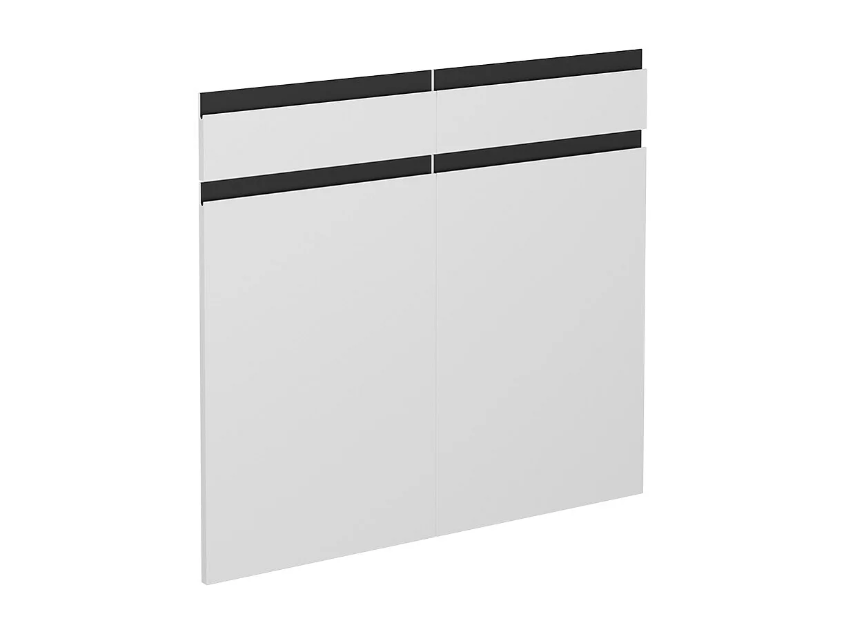 Frente de cozinha branco 79.2x1.6x70.8 r-line