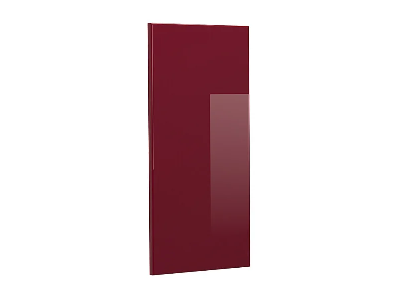 Façade de cuisine rouge brillant 29.6x1.8x59 r-line