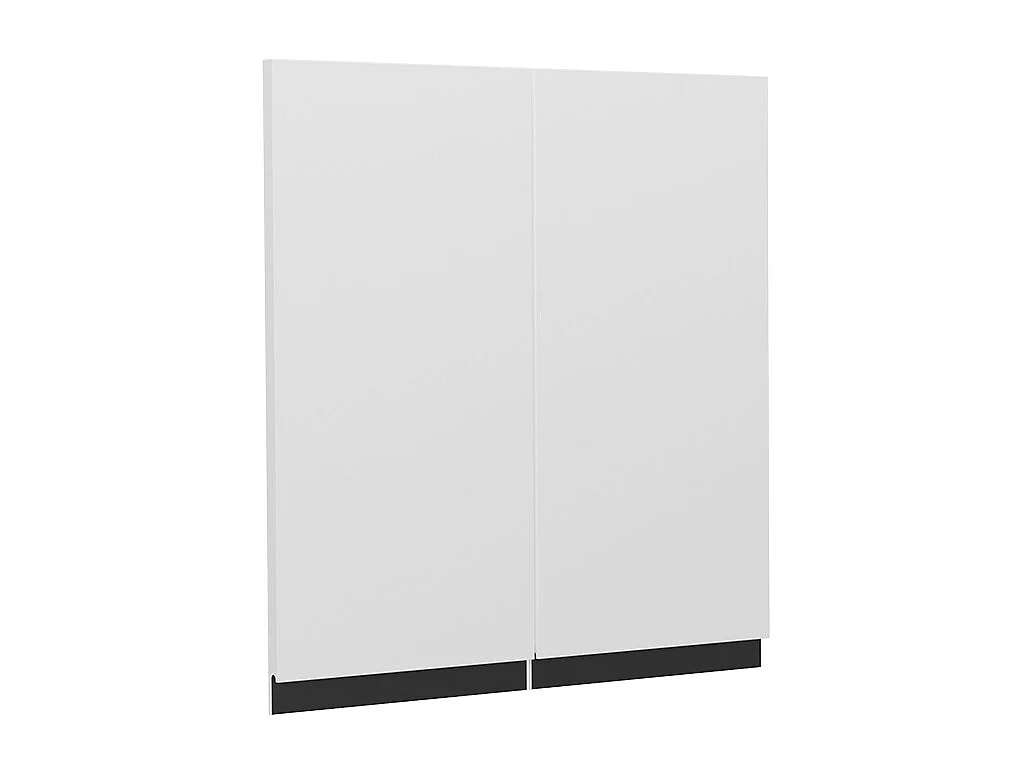 Façade de cuisine blanc 59.2x1.6x59 r-line