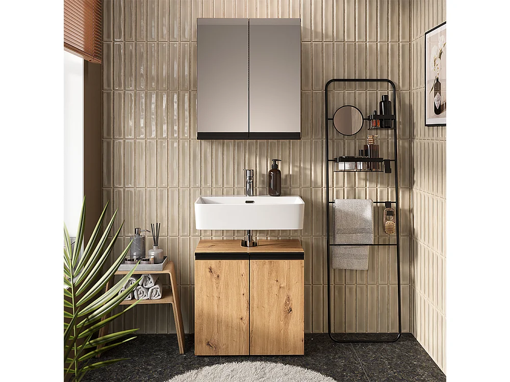 Badmöbel-Set artisan 60x35x58 torren