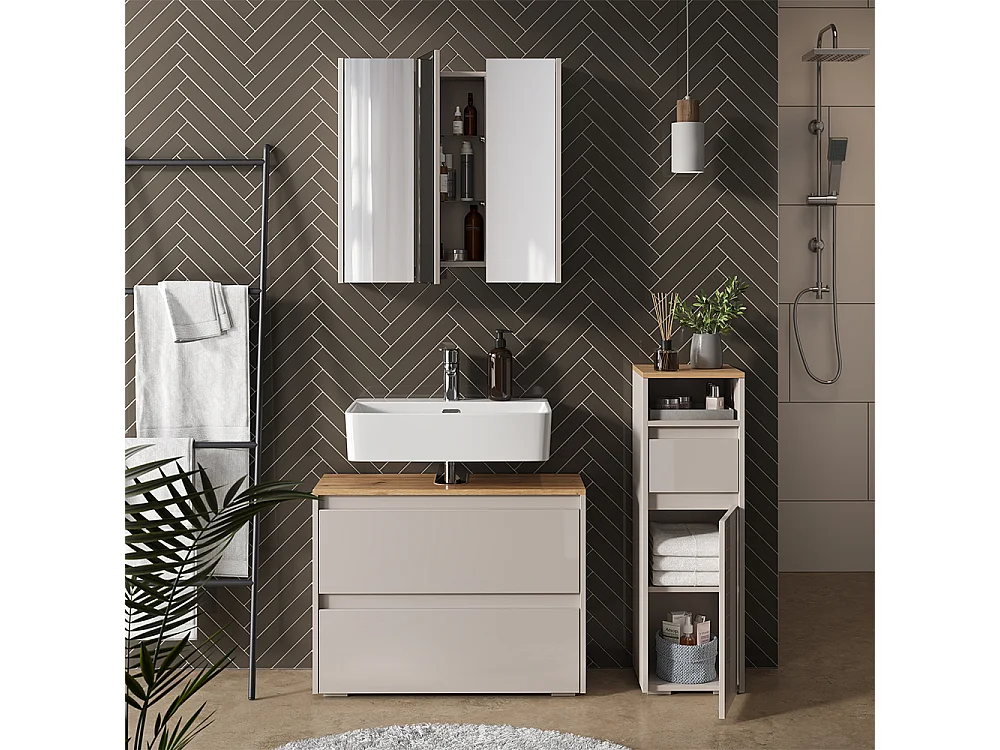 Meubles bain cachemire/artisan 30.2x30x96.3 majest