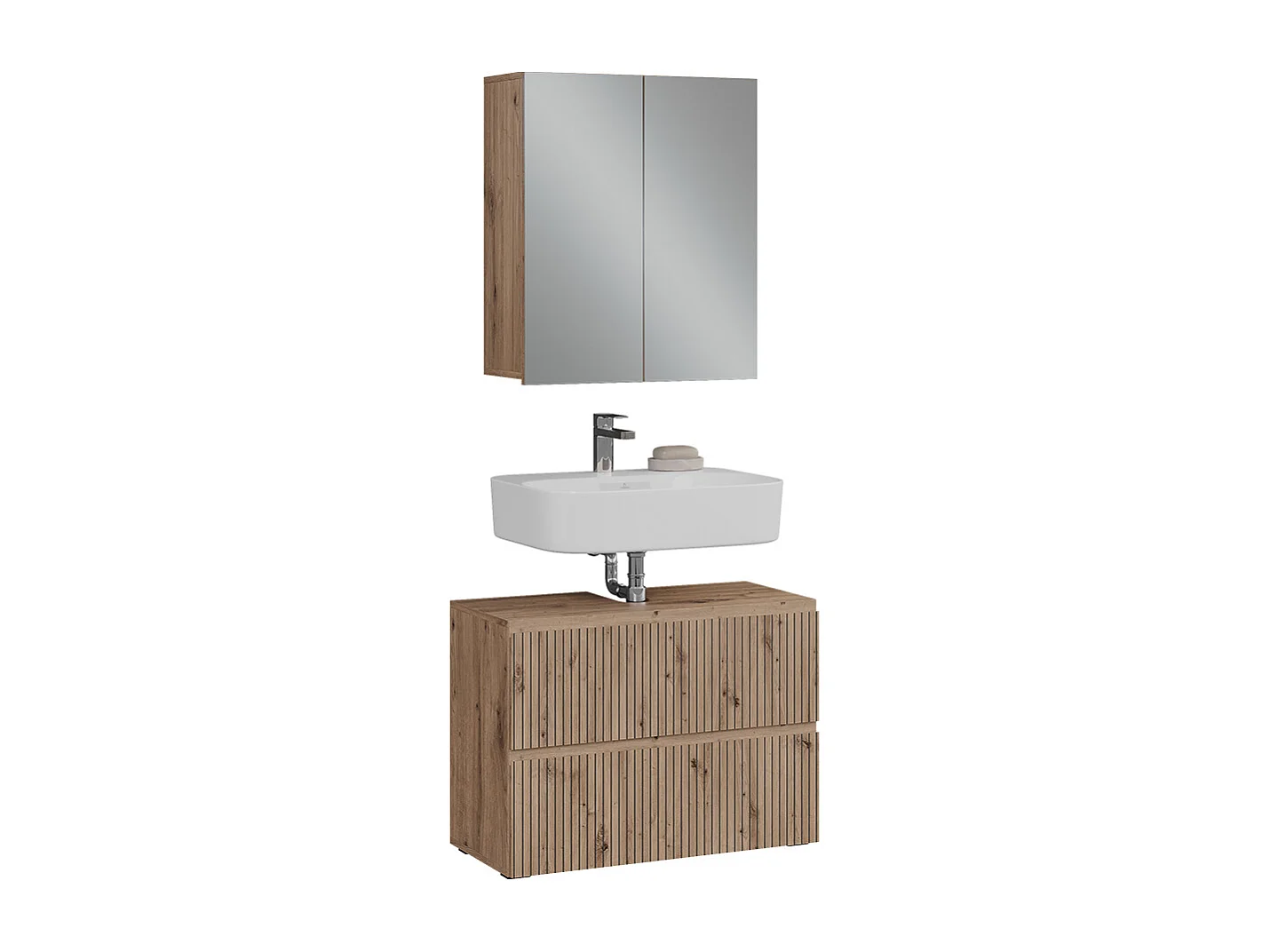 Meubles bain artisan 60x35x58 takumi
