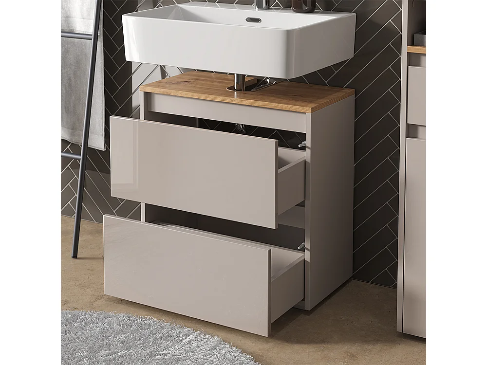 Set di mobili da bagno cashmere/artigianale 60.1x30.1x62 majest