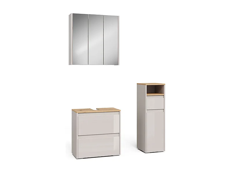 Set di mobili da bagno cashmere/artigianale 60.1x30.1x62 majest