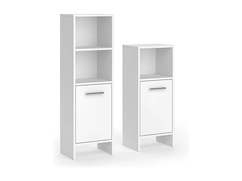 Badmöbel-Set weiß 33.8x26.3x108.2 karli