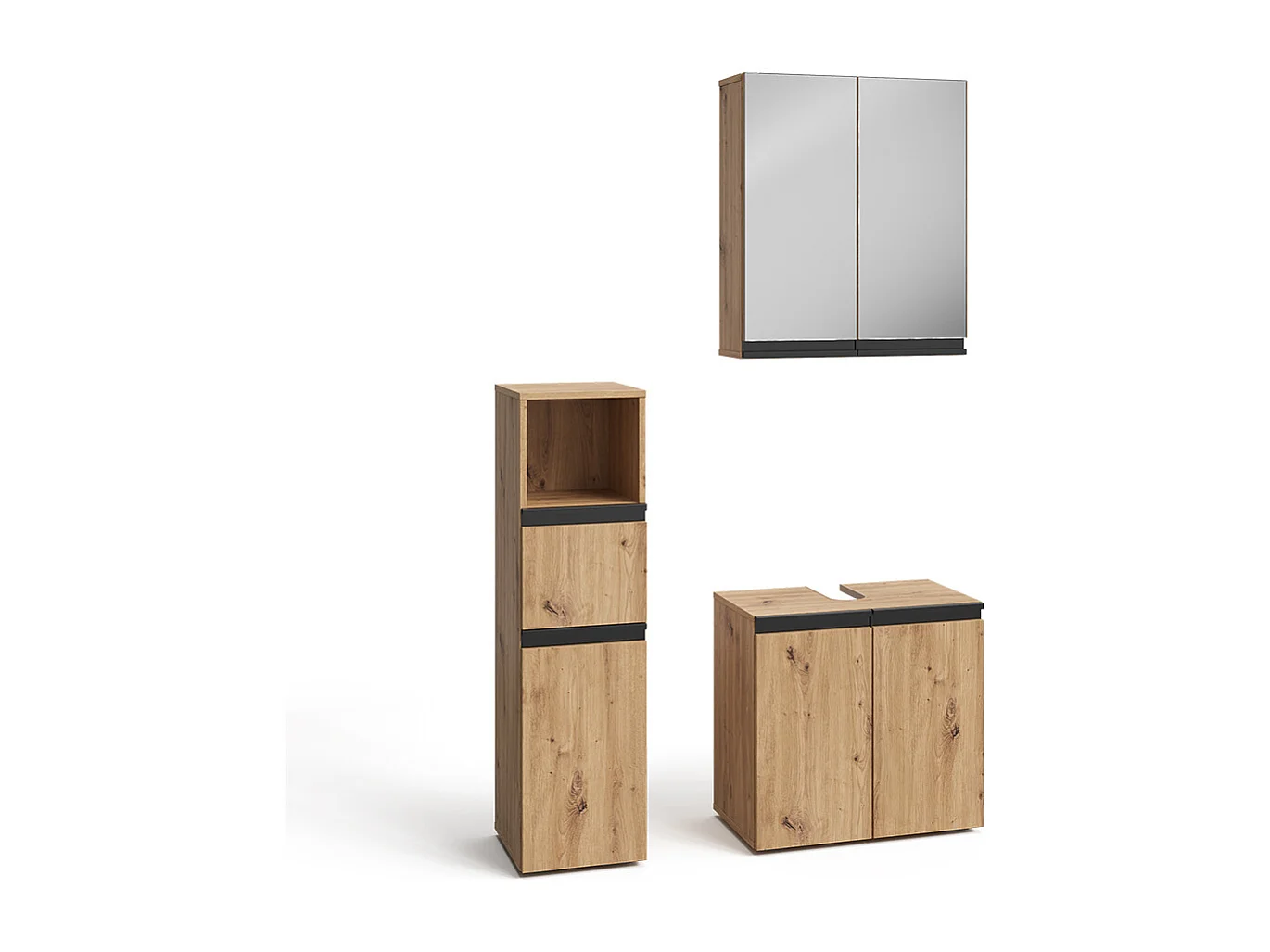 Badmöbel-Set artisan 60x35x58 torren