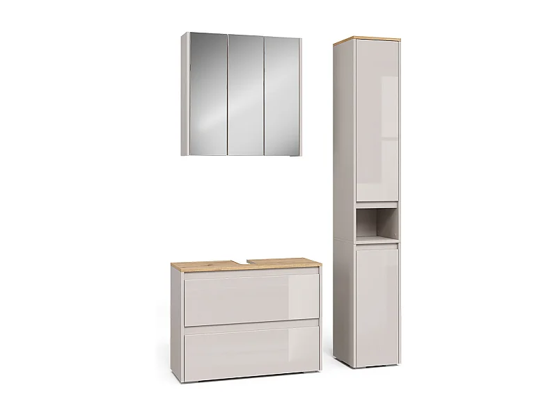 Badmöbel-Set cashmere/artisan 80.1x30.1x62 majest