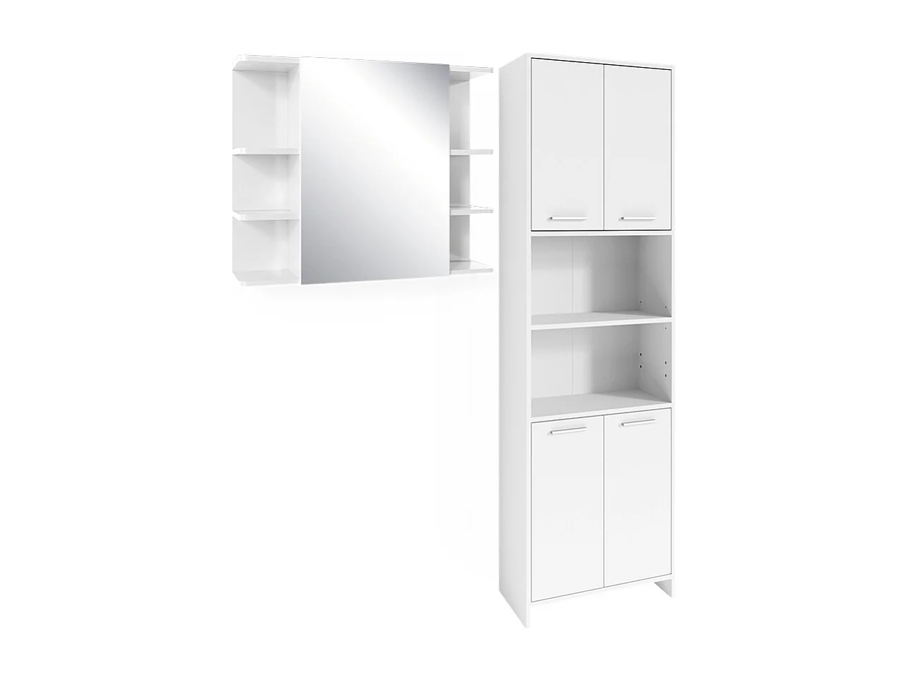 Conjunto de móveis de casa de banho branco 60x33x60 maris