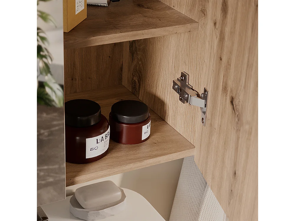 Ensemble de meubles de salle de bain artisan 80x35x58 takumi