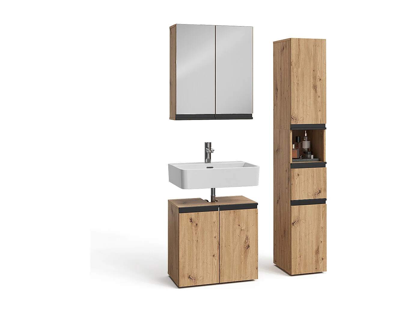 Zestaw mebli łazienkowych rzemieślnik 30x35x181 torren