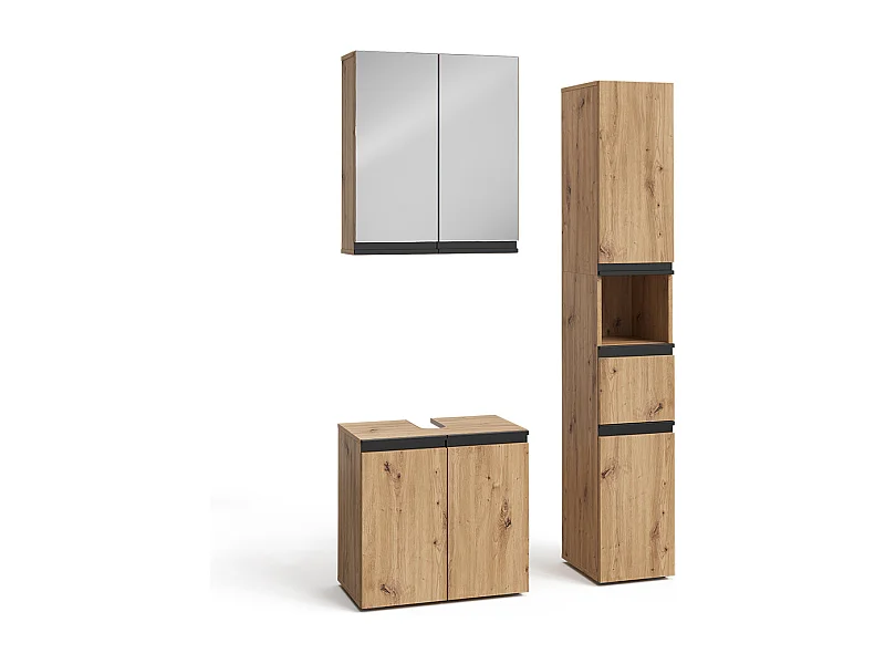 Zestaw mebli łazienkowych rzemieślnik 30x35x181 torren