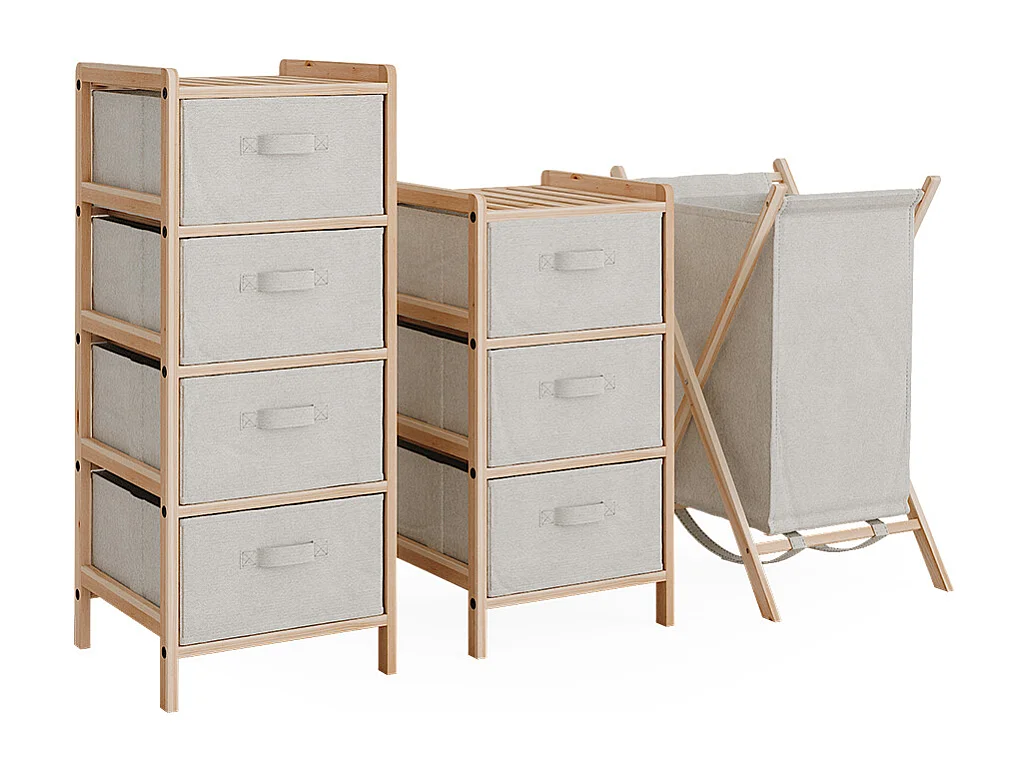Badmöbel-Set beige 34.5x36.5x86 bruno