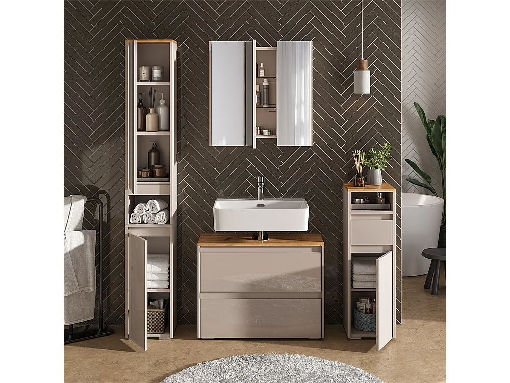 Meubles bain cachemire/artisan 30.2x30x96.3 majest