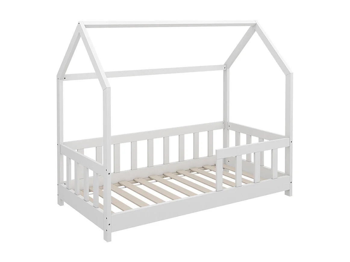 Hausbett weiß 146x76x125 michelle