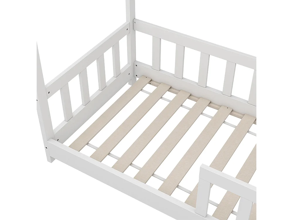 House bed white 146x76x125 michelle