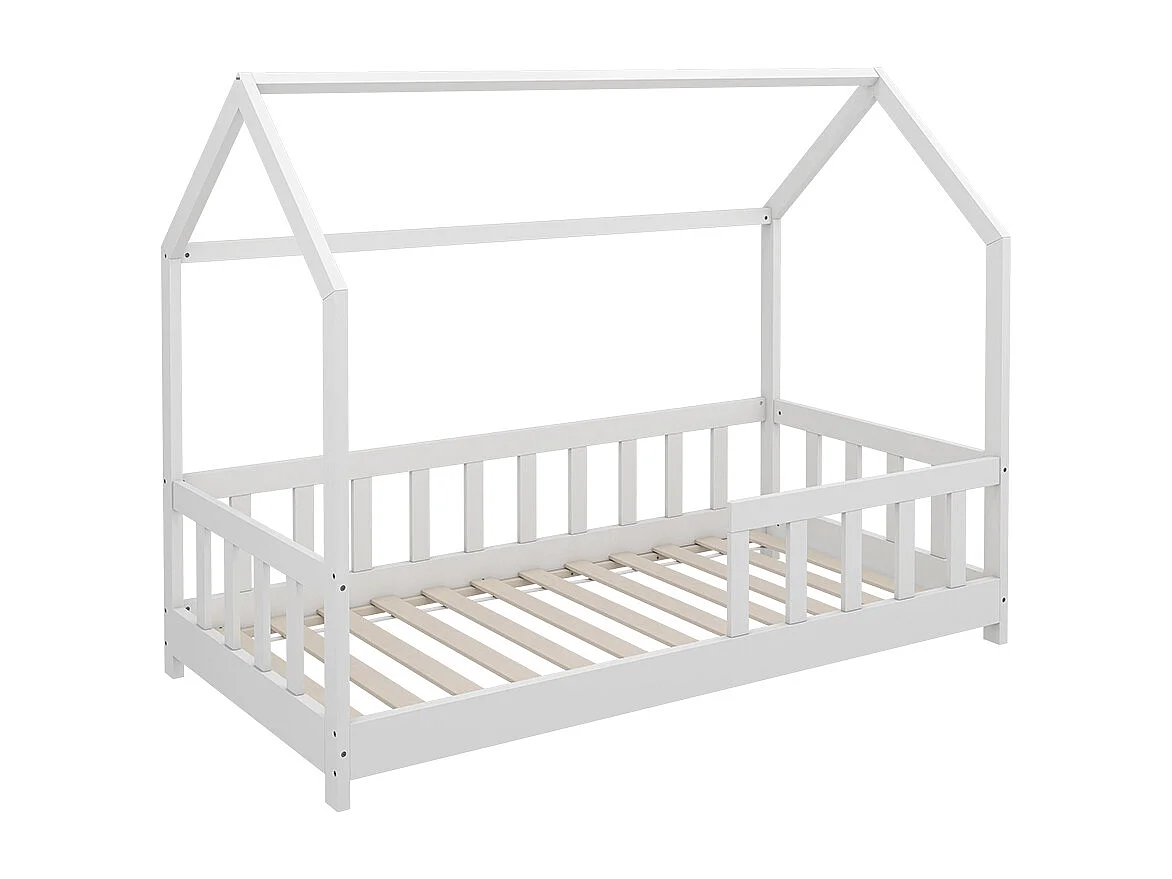 Huisbed wit 166x86x135 michelle