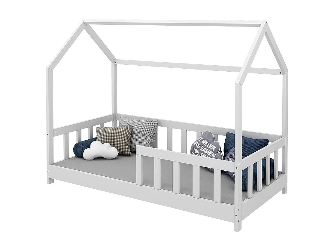House bed white 166x86x135 michelle