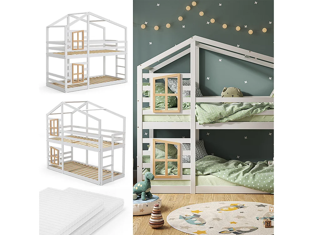 Beliche branco 208x96.5x195 maja