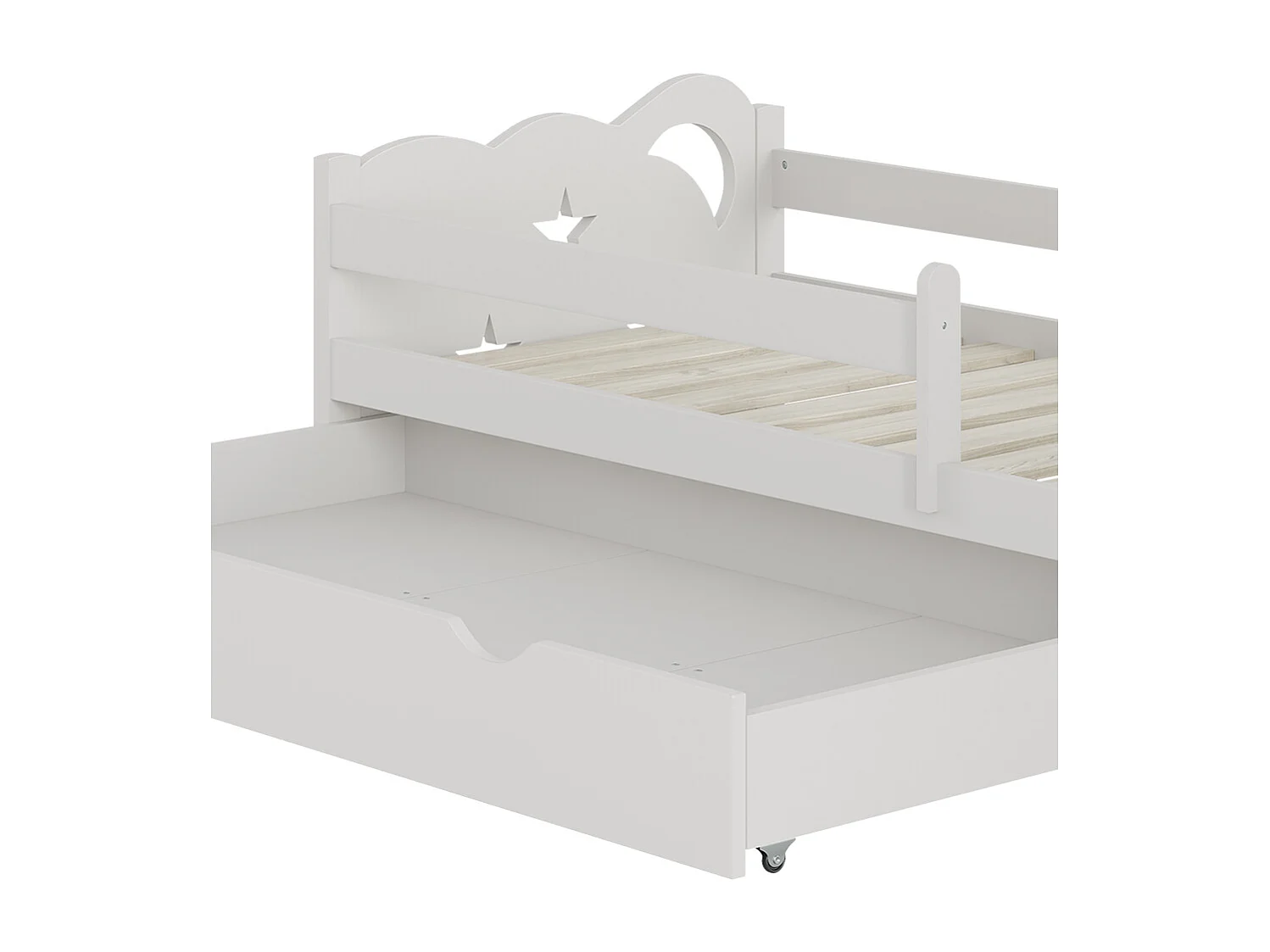Kinderbett weiß 146x76x53 jessica