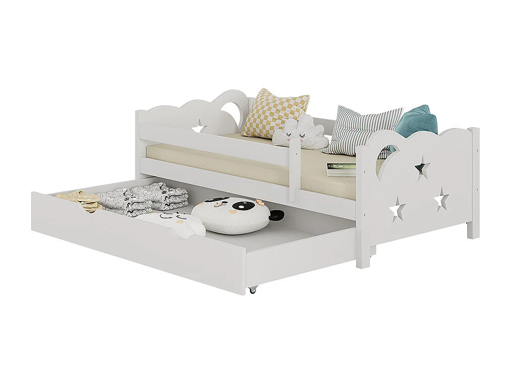 Kinderbett weiß 146x76x53 jessica