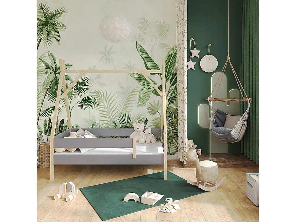 Letto Tipi grigio 166.5x86.5x177.5 bali