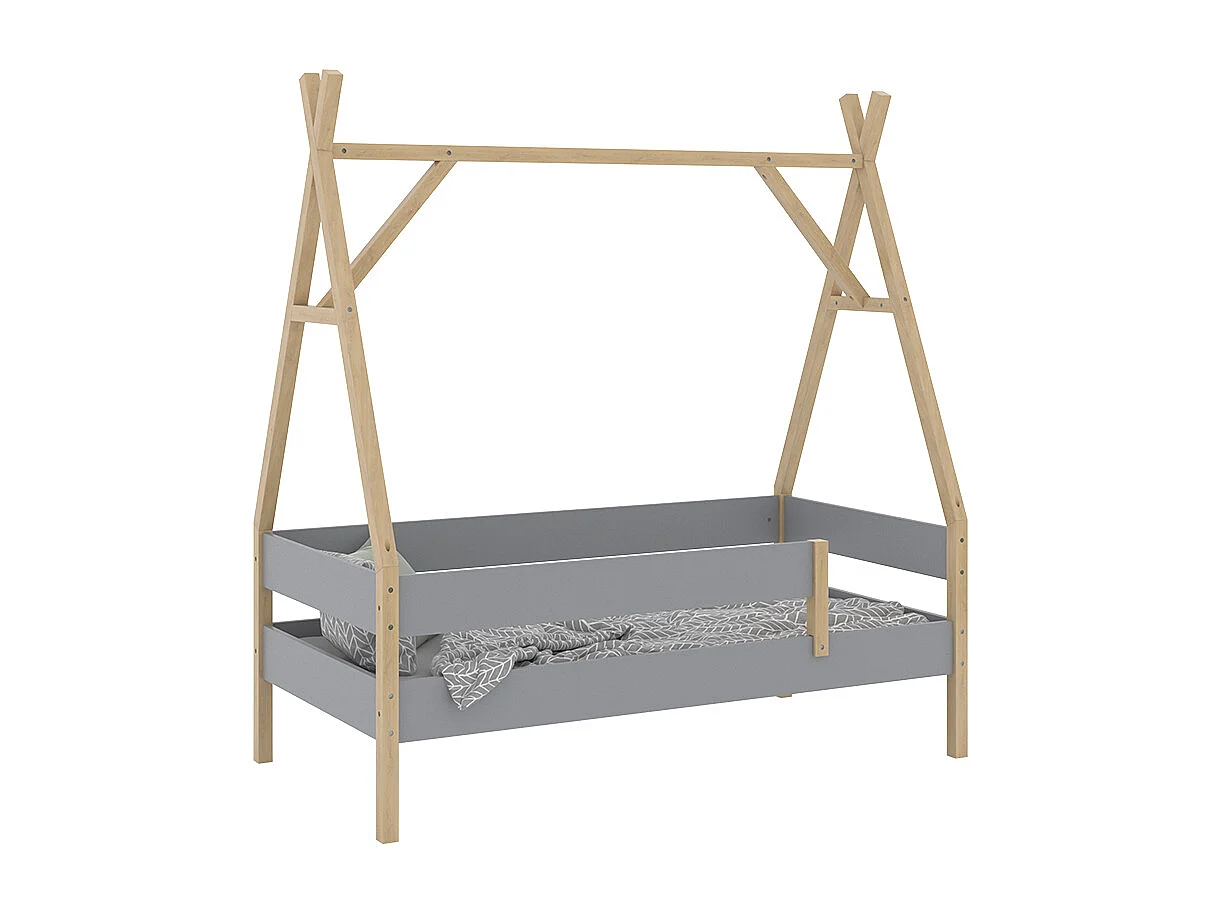Letto per bambini grigio 166.5x86.5x177.5 bali