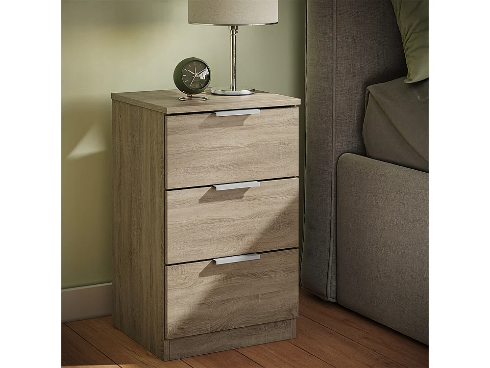Sengebord sonoma 37.6x35x61.8 fino