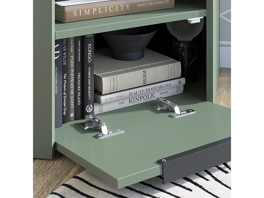 Meuble-paroi vert 68x68x50 wido