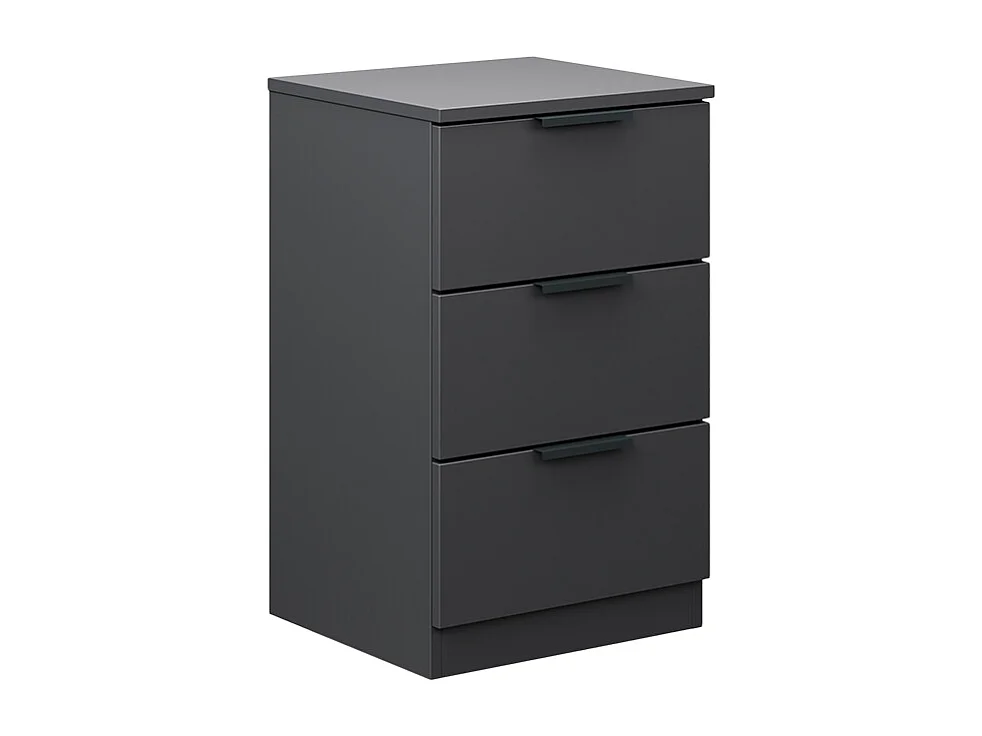 Sengebord sort 37.6x35x61.8 fino