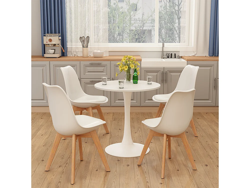 Eettafel wit 70x70x73 carl