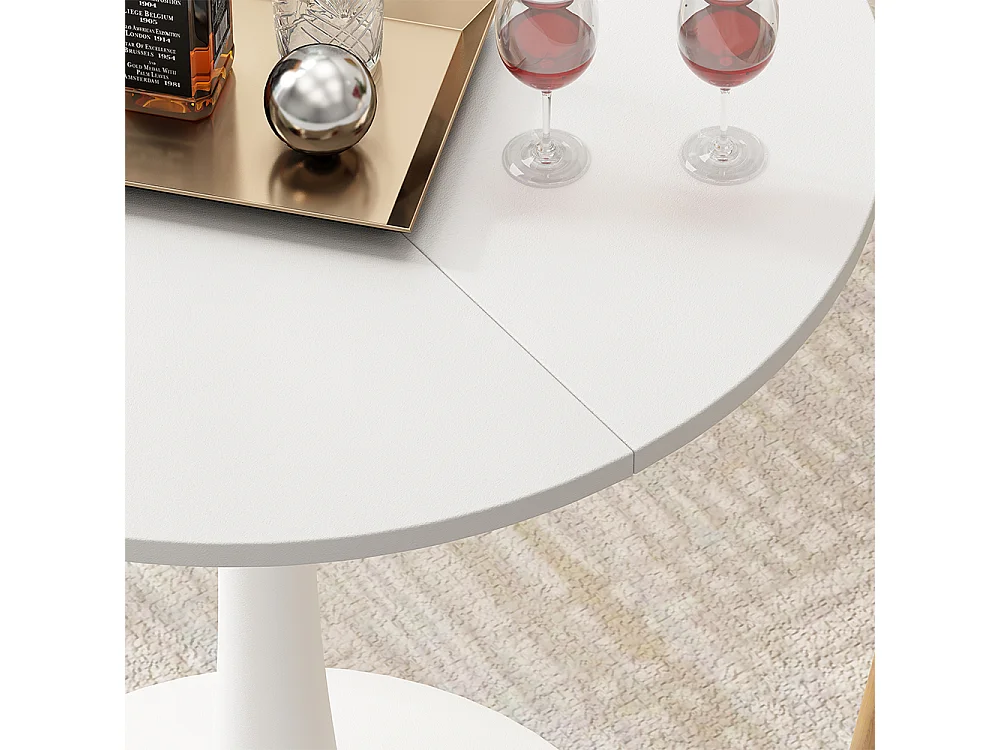 Eettafel wit 70x70x73 carl