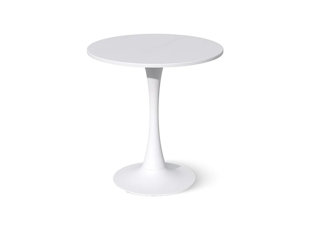 Table à manger blanc 70x70x73 carl