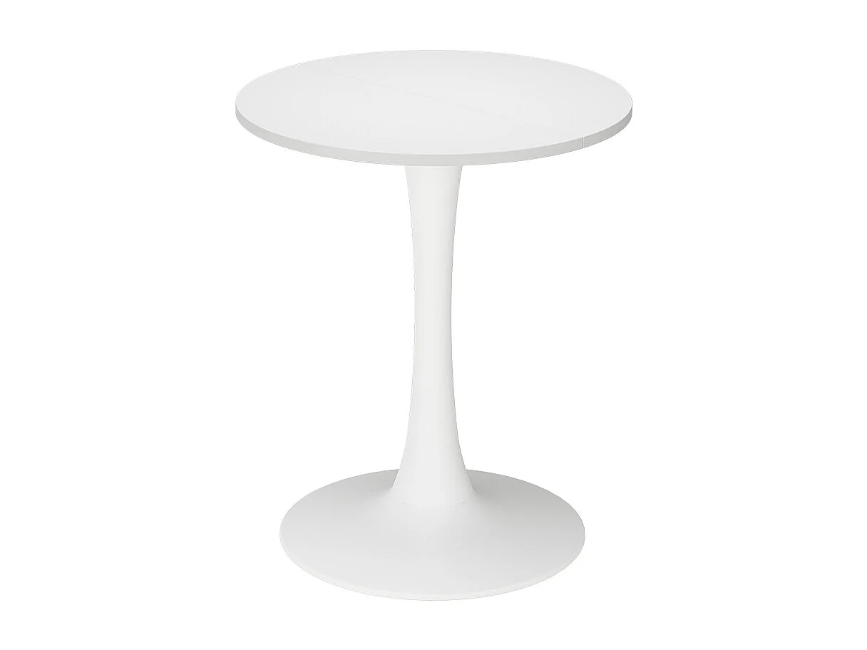 Table à manger blanc 60x60x73 carl