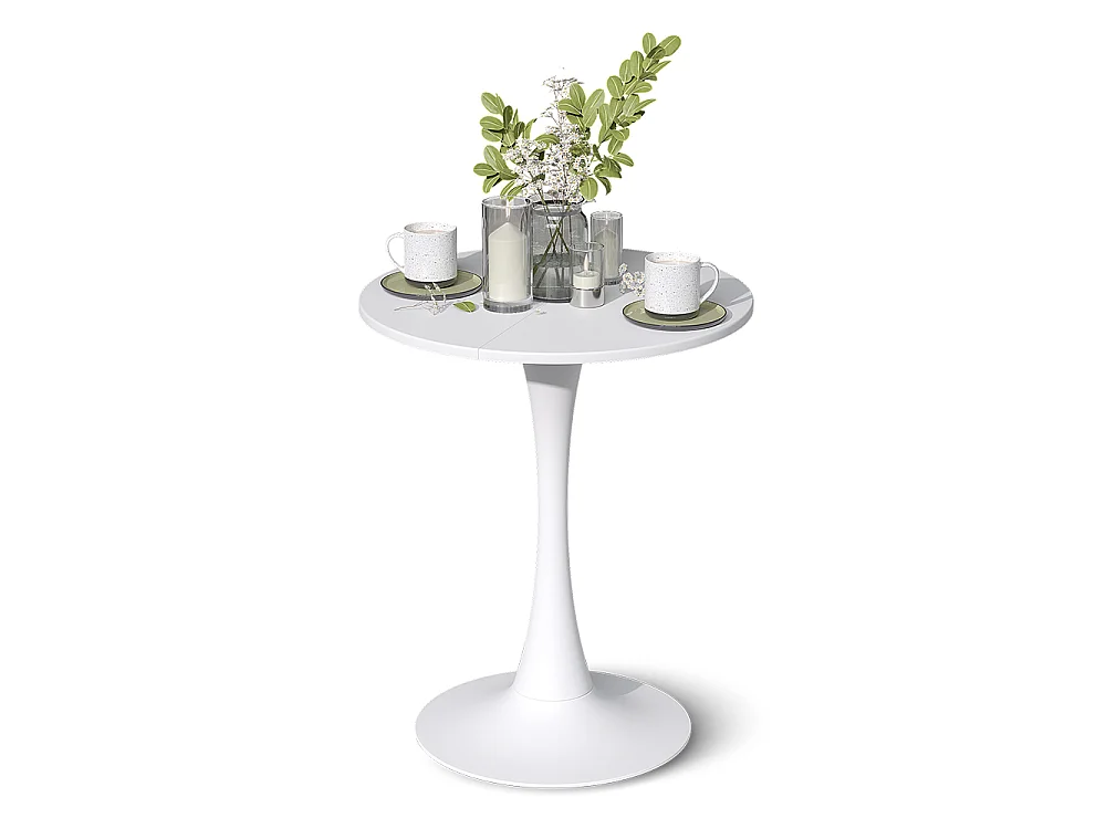 Mesa de jantar branco 60x60x73 carl